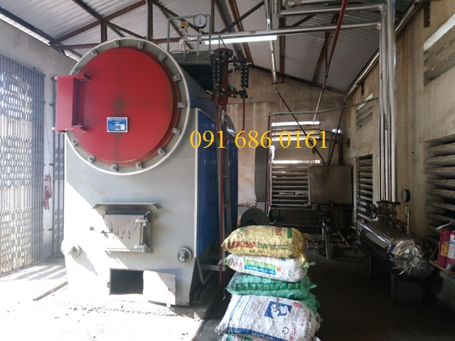 Nồi hơi đốt than công suất 1 tấn